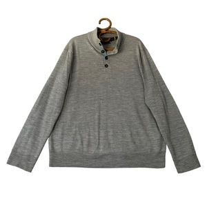 Polo Golf Ralph Lauren‎ | Grey Washable Merino Wool Sweater Size XL
